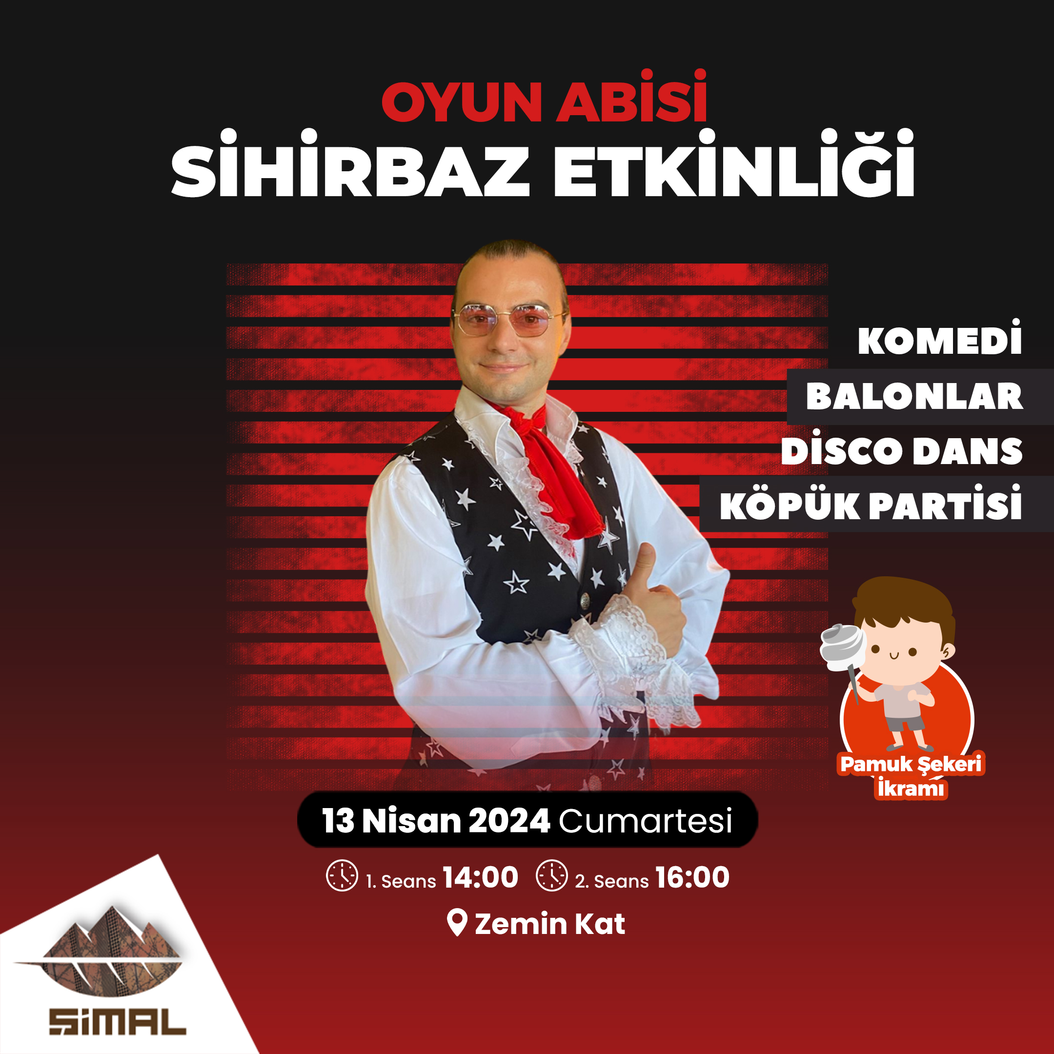 Oyun Abisi “Sihirbaz” Etkinliği