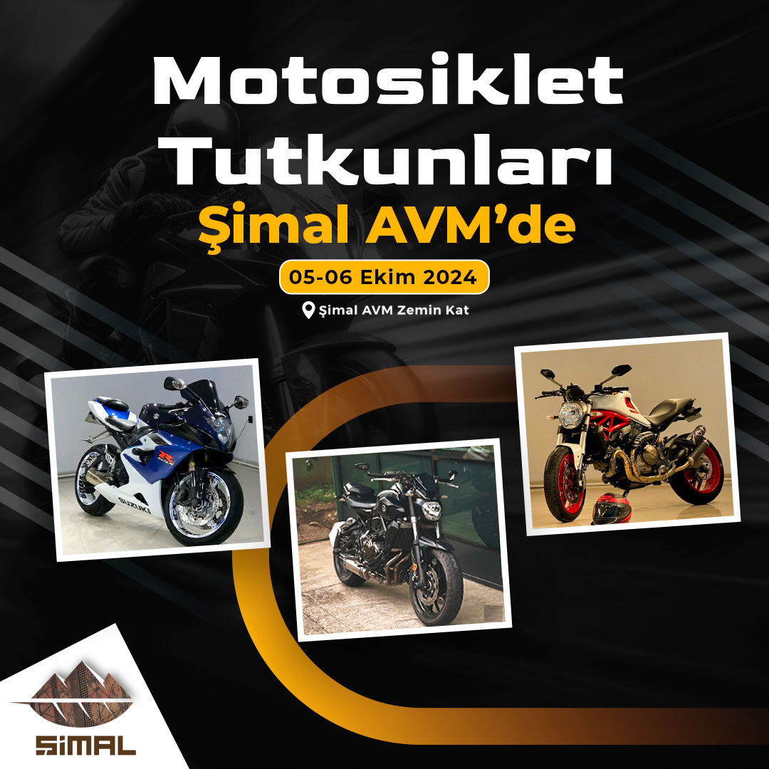 Motosiklet Tutkunları Şimal AVM’de
