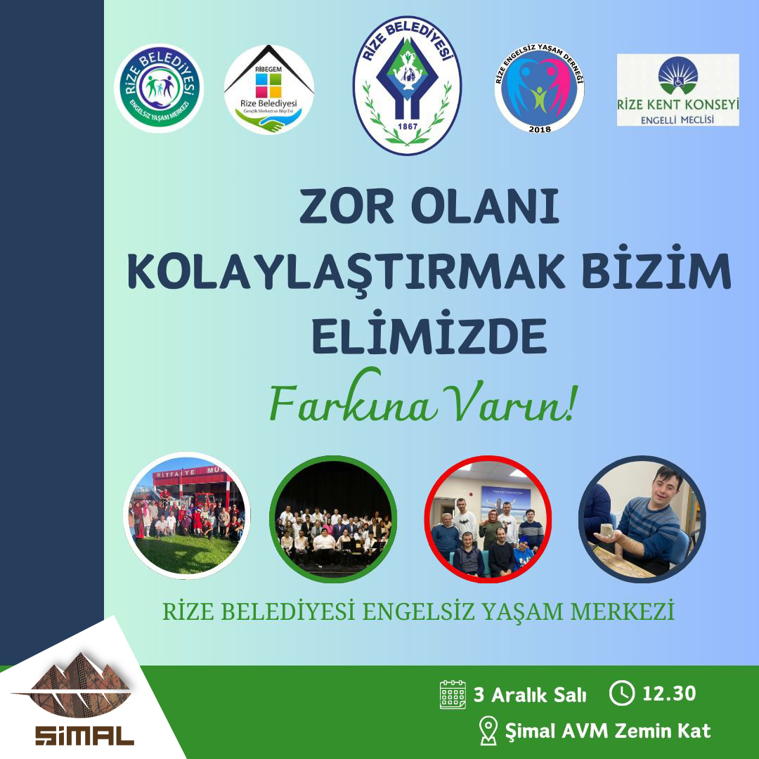 Dünya Engelliler Günü Farkındalık Etkinliği