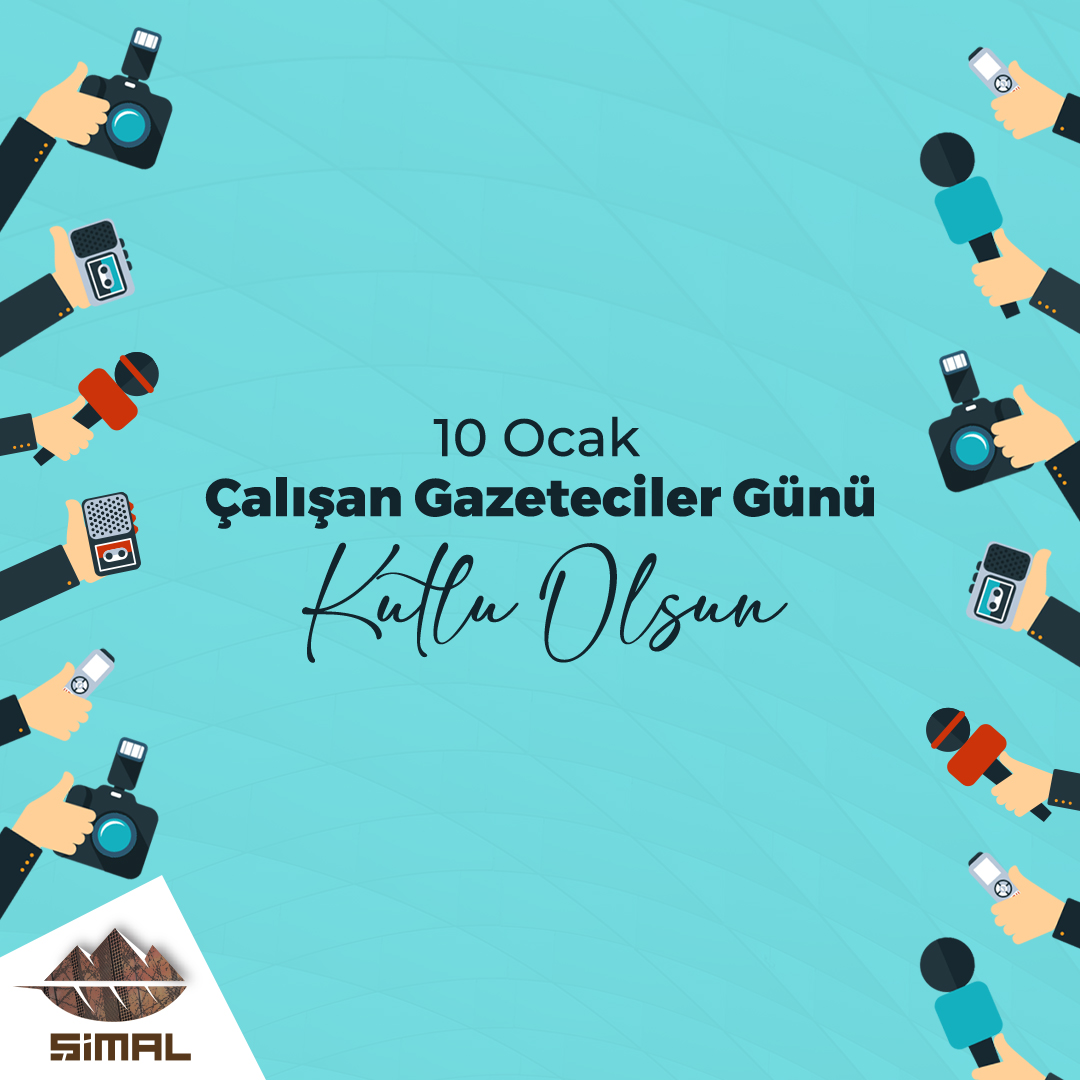 Çalışan Gazeteciler Günü Kutlu Olsun