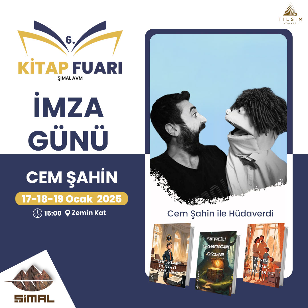 Cem ŞAHİN İmza Günü