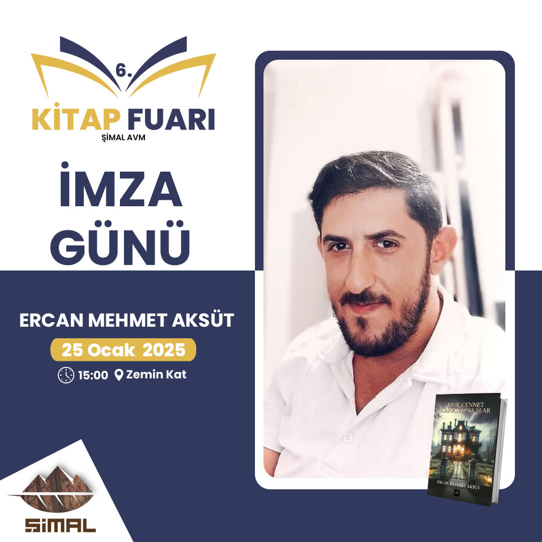 Ercan Mehmet AKSÜT İmza Günü