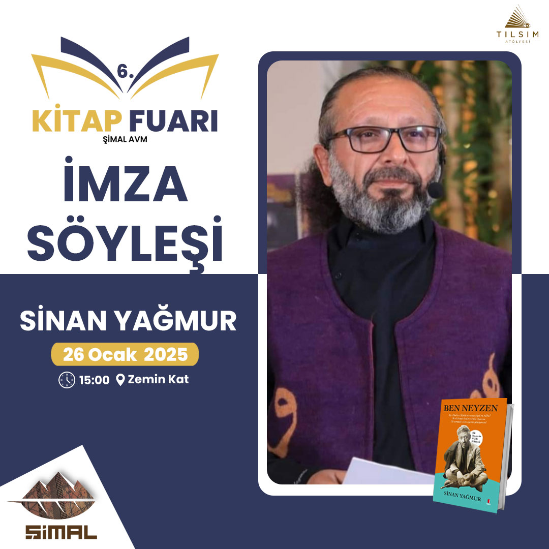 Sinan YAĞMUR İmza & Söyleşi